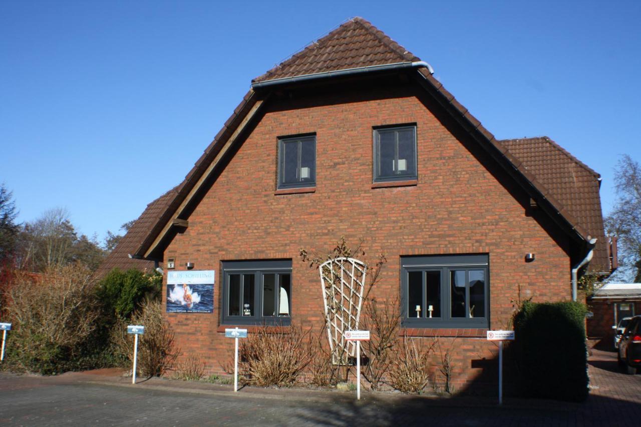 Haus Schilling Apartment Esens Bagian luar foto